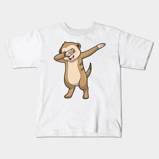 Meerkat as Hip Hop Dance Dab Kids T-Shirt